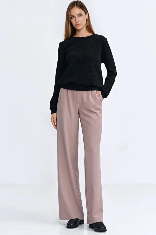 black Sweatshirt model 221724 Nife