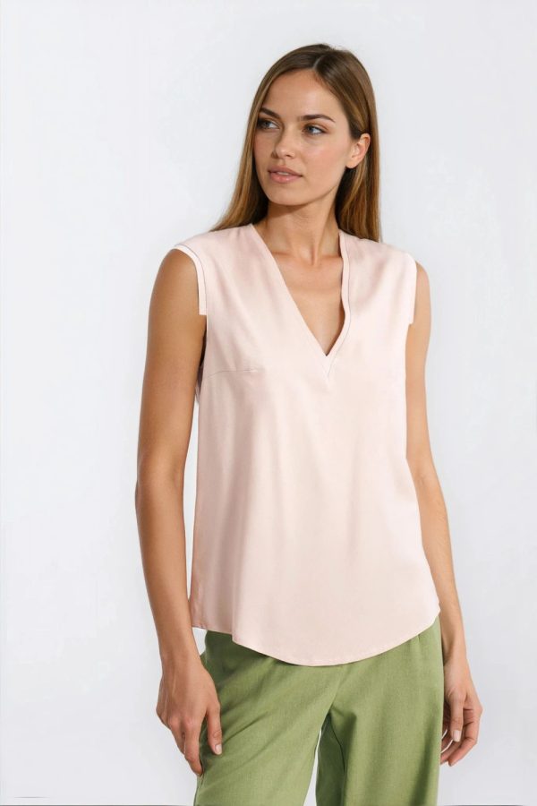 beige Blouse model 221727 Nife
