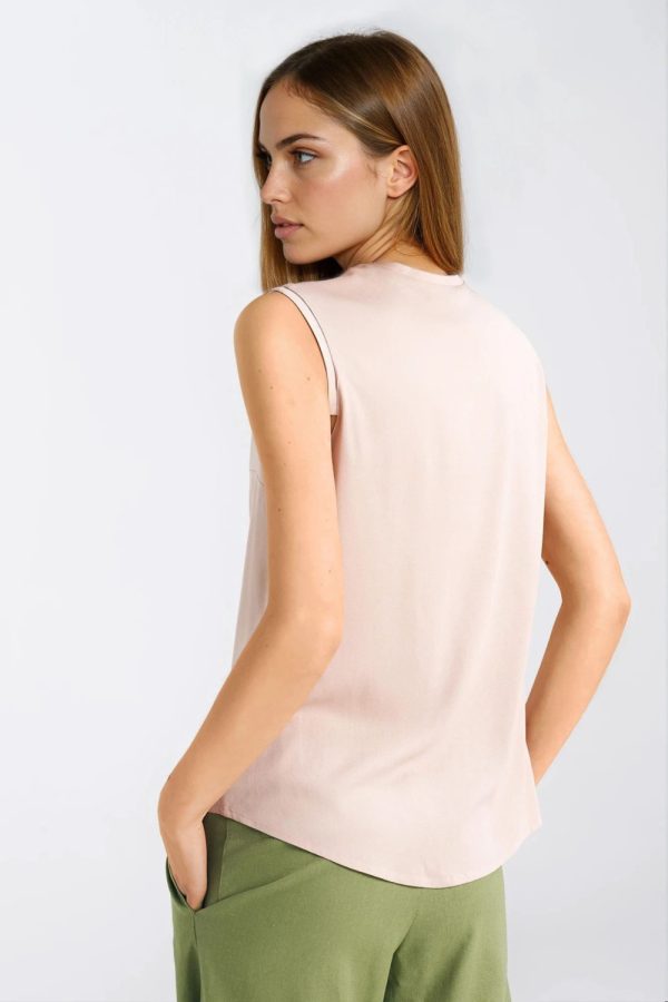 beige Blouse model 221727 Nife