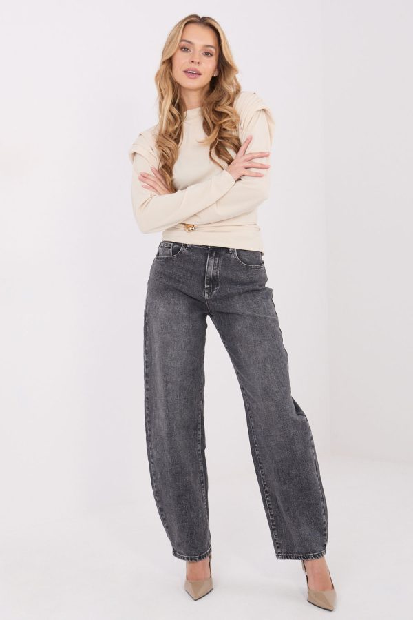Beige Blouse in Women`s Blouses, Tunics with Polyester and Viscose