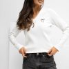 Beige Blouse in Women`s Blouses, Tunics with Cotton and Spandex