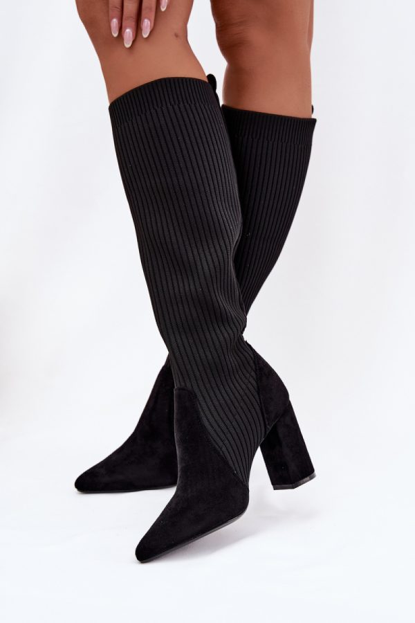 black Heel boots model 221897 Step in style