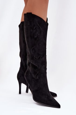 black Heel boots model 221906 Step in style