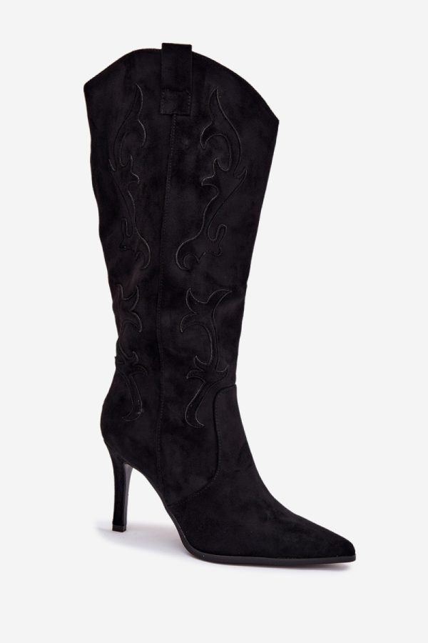 black Heel boots model 221906 Step in style