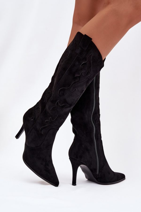 black Heel boots model 221906 Step in style