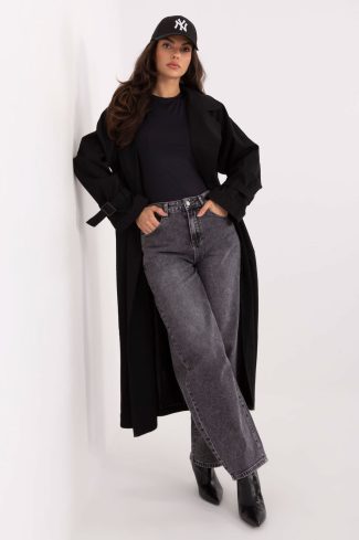 Black Blouse in Women`s Blouses, Tunics with Spandex and Polyamide