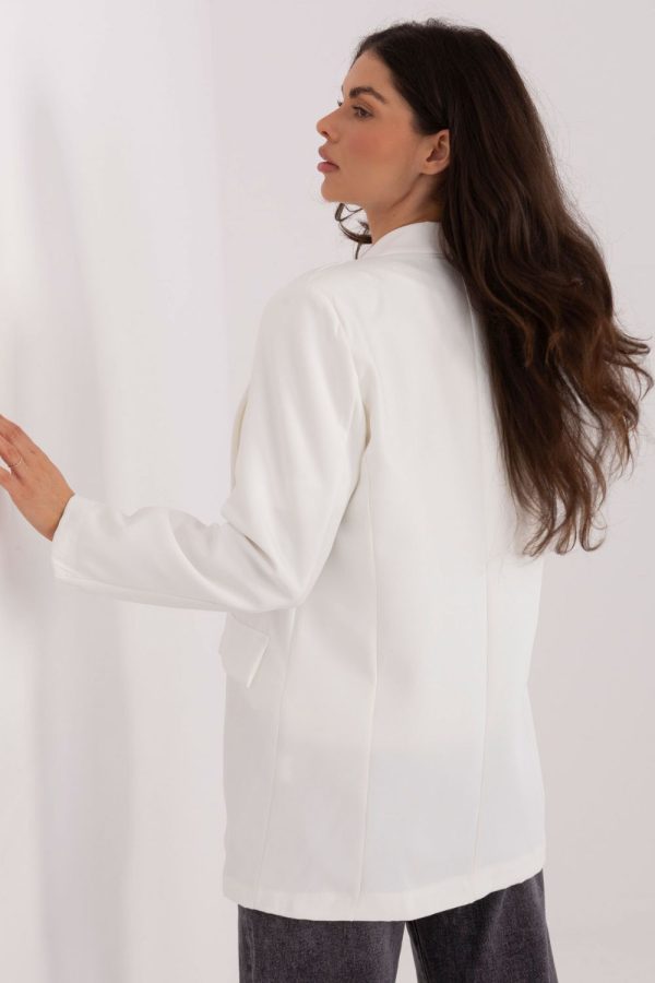 Beige Jacket in Jackets, Vests For Women with Polyester and Viscose