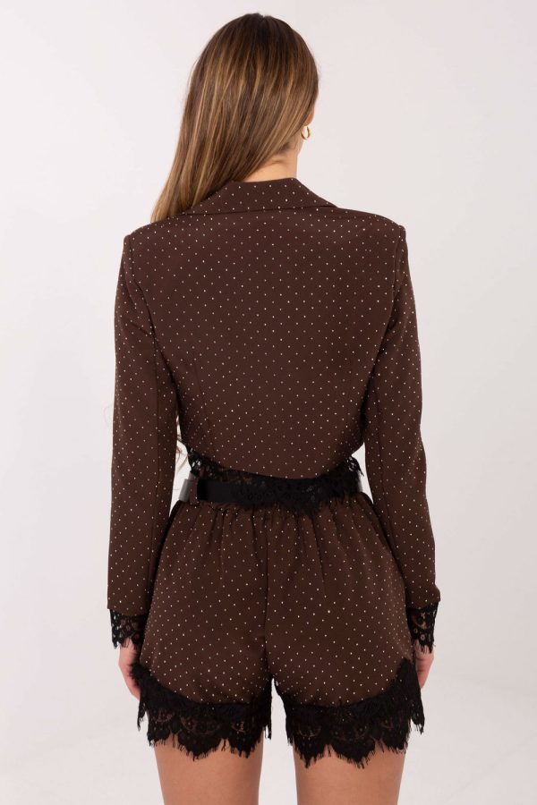 brown Shorts model 222169 Italy Moda