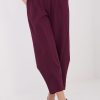 red Women trousers model 222245 Rue Paris