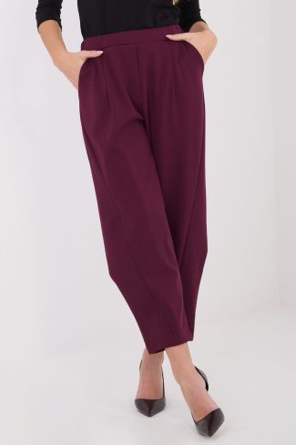 red Women trousers model 222245 Rue Paris