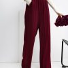 Red Tracksuit Trousers in Pants, Trousers, Shorts with Spandex and Viscose