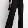Black Tracksuit Trousers in Pants, Trousers, Shorts with Spandex and Viscose