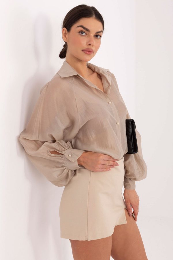 beige Skort model 222333 Italy Moda