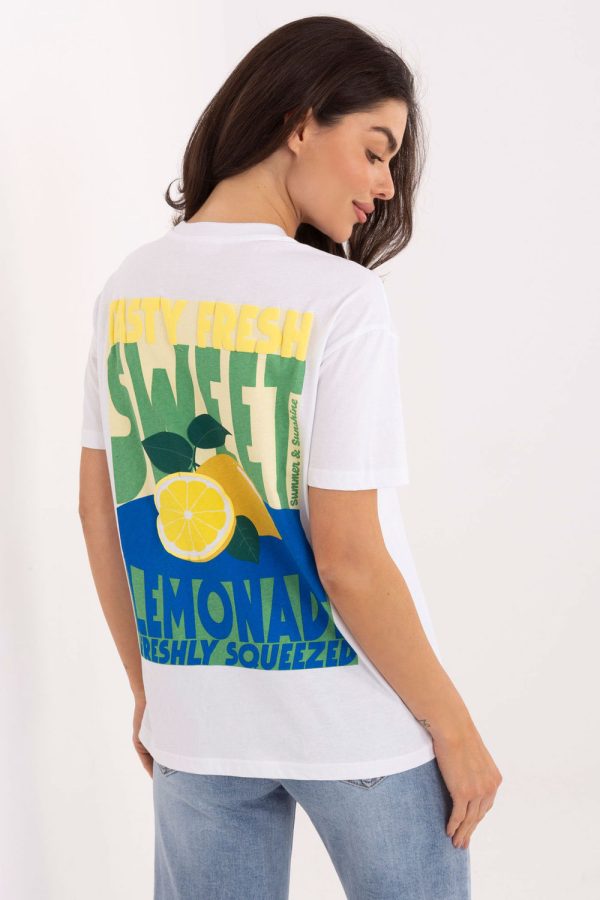 Yellow T-shirt in Women`s Tops, T-shirts, Singlets with Cotton