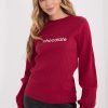 Red Blouse in Women`s Blouses, Tunics with Cotton and Spandex