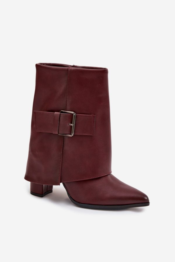 red Heel boots model 222489 Step in style