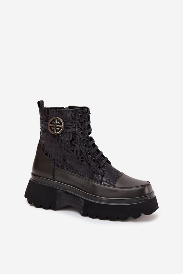 black Boots model 222518 Step in style