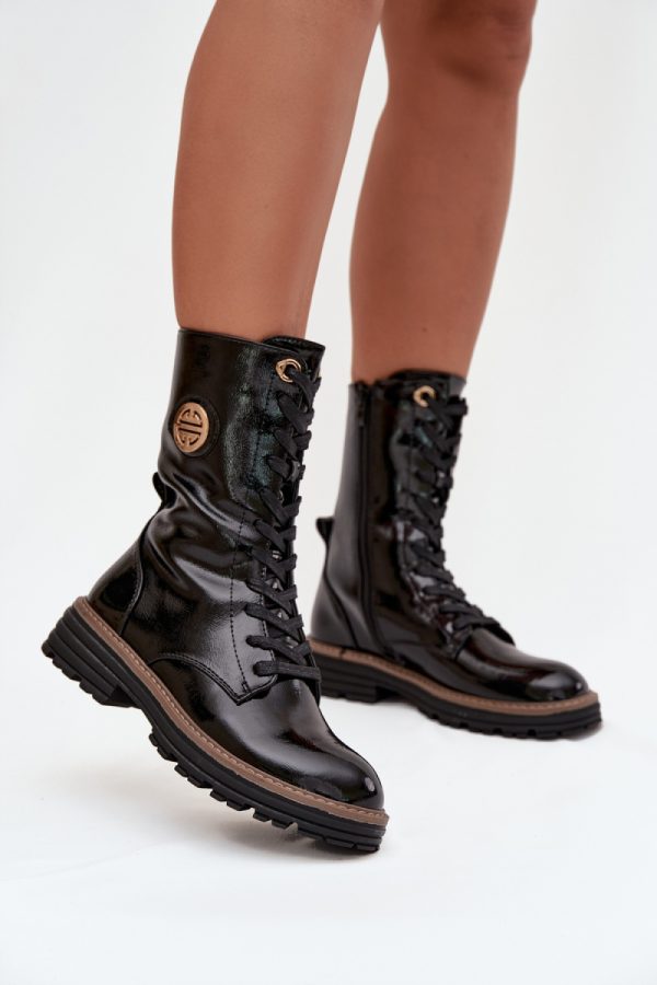 Black Bootie in Women`s Ankle Boots & Booties with Fabric, Warmers, Footbed, Upper Height and Heel Height