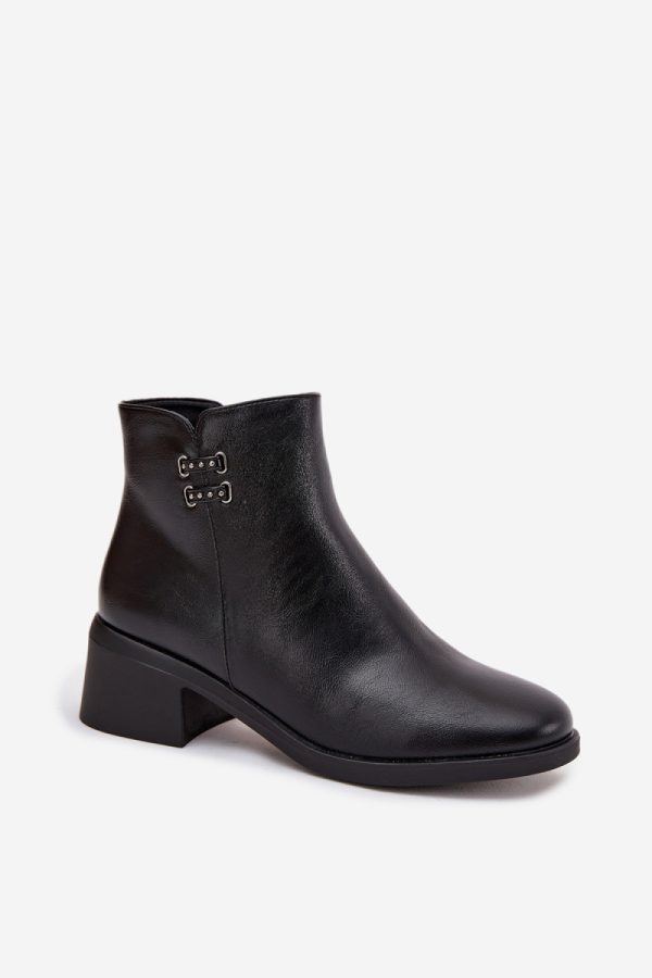 black Heel boots model 222522 Step in style