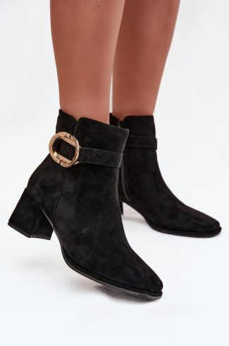 black Heel boots model 222523 Step in style