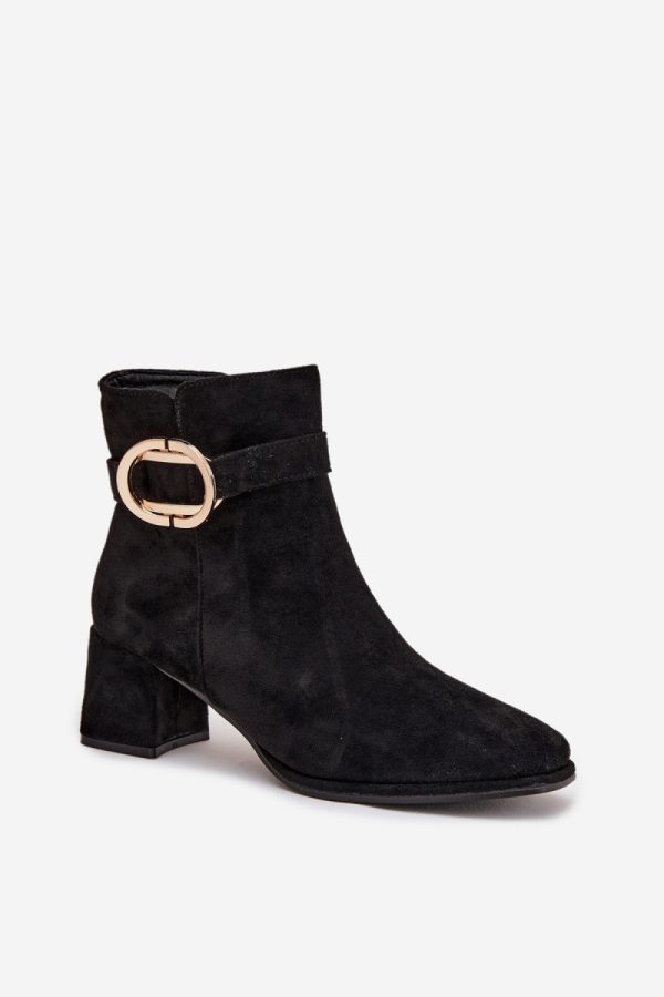 black Heel boots model 222523 Step in style