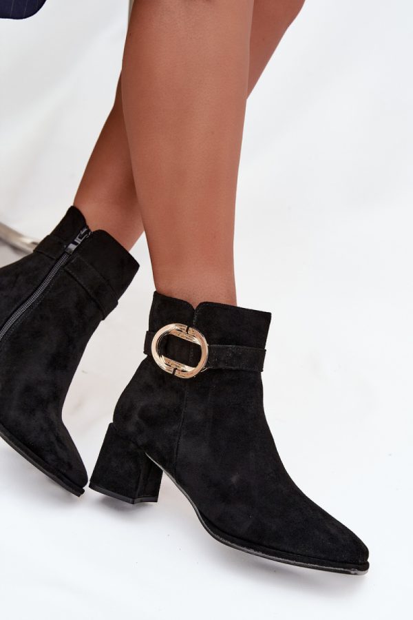 black Heel boots model 222523 Step in style