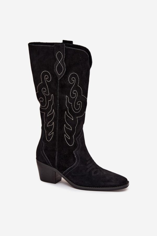black Heel boots model 222538 Step in style