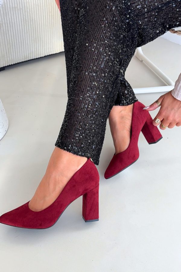 red Block heel pumps model 222539 Step in style