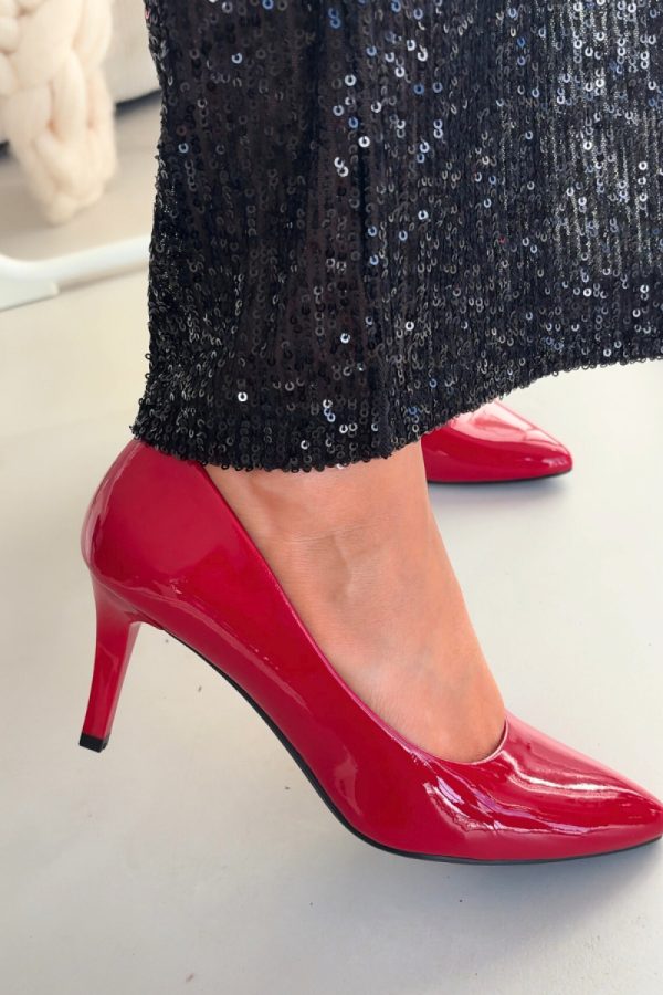 red High heels model 222542 Step in style