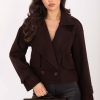 brown Coat model 222559 Rue Paris