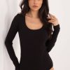 Black Shapewear Body in Shapewear Bodies For Women with Cotton and Spandex