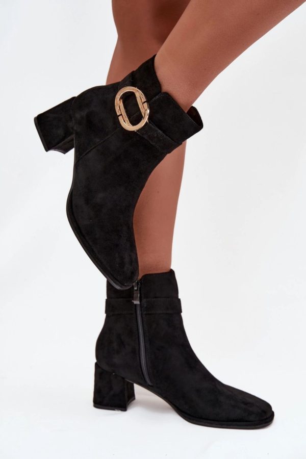 black Heel boots model 222523 Step in style