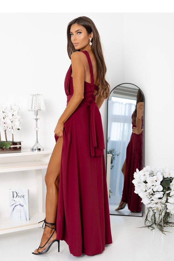 Red Long Dress in Evening Dresses with