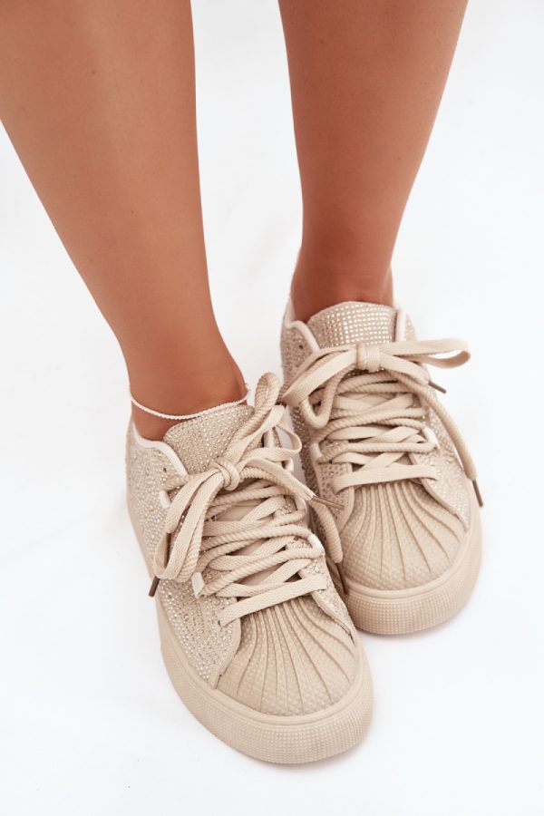 beige Sport Shoes model 222706 Step in style