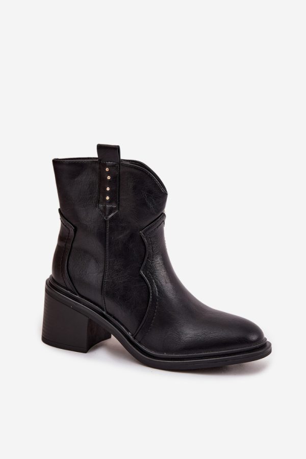 black Heel boots model 222722 Step in style