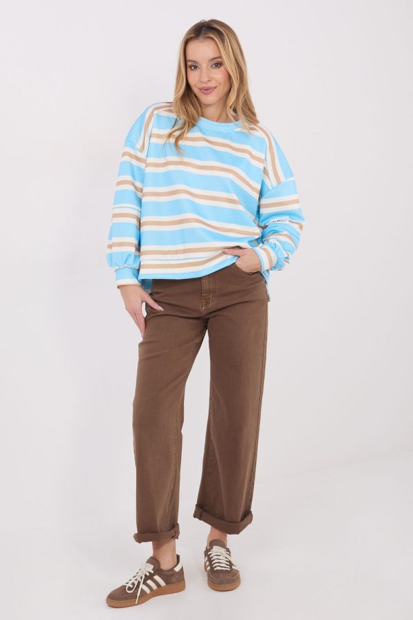 blue Sweatshirt model 222763 Italy Moda