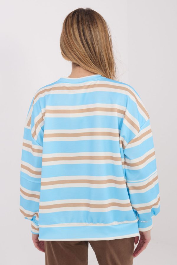 blue Sweatshirt model 222763 Italy Moda