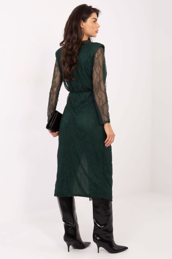 Green Evening Dress in Evening Dresses with Spandex and Viscose
