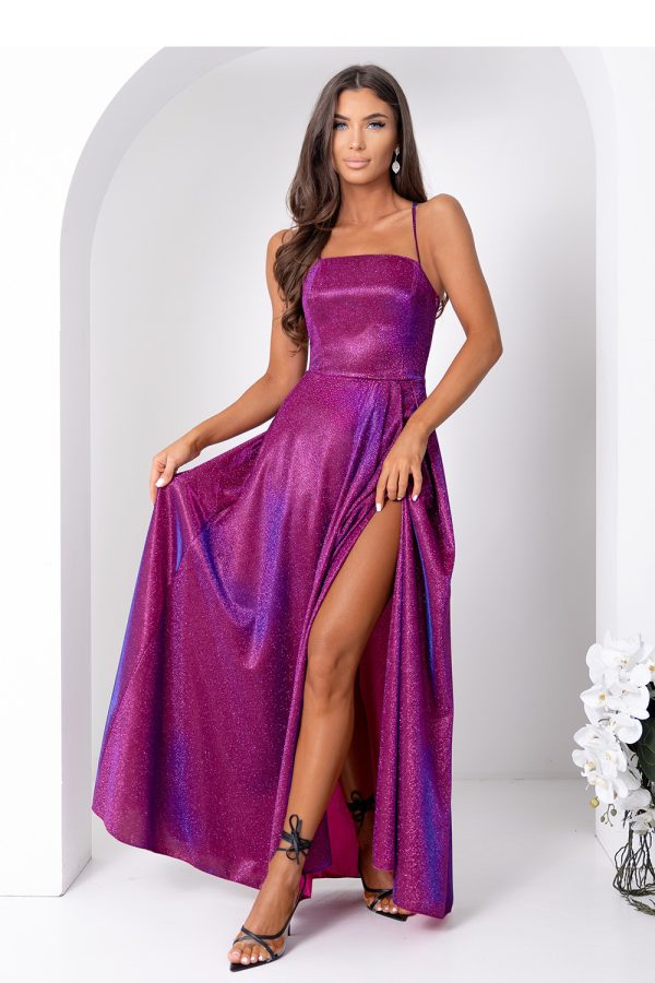 Multicolor Long Dress in Evening Dresses with