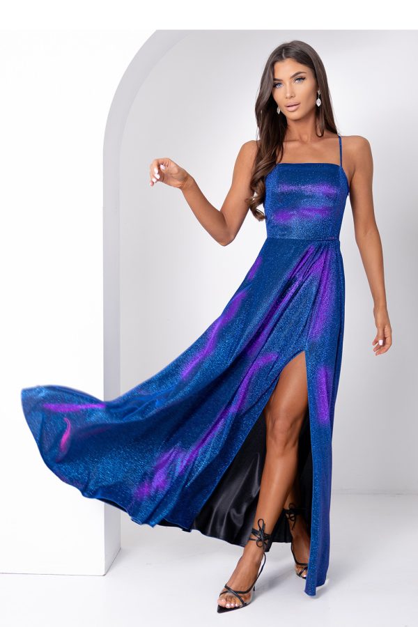 Multicolor Long Dress in Evening Dresses with