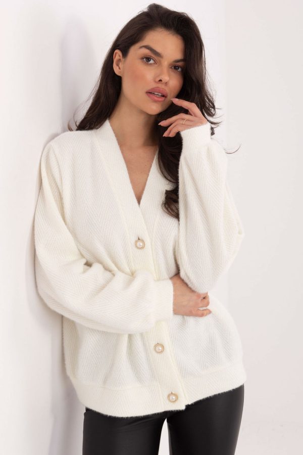Beige Cardigan in Cardigans For Women, Ponchos with Spandex, Polyester and Wool