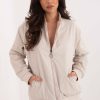 1108602 Beige Jacket in Women`s Coats, Jackets with Cotton and Nylon