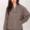 1108604 Beige Jacket in Women`s Coats, Jackets with Polyester and Wool