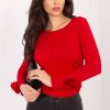1108645 red Blouse model 222872 Italy Moda