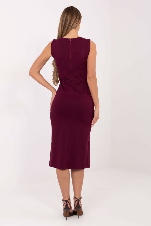 red Daydress model 222946 Italy Moda