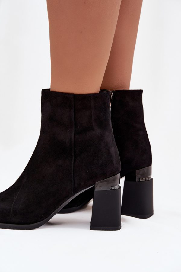 black Heel boots model 222952 Step in style