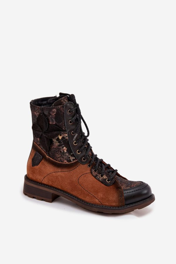 brown Boots model 222954 Step in style
