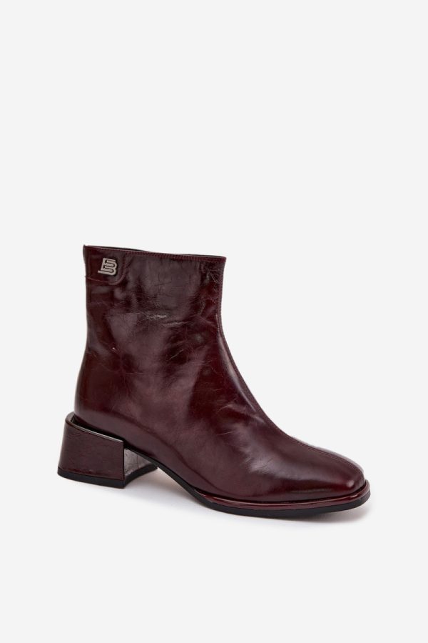 red Heel boots model 222956 Step in style