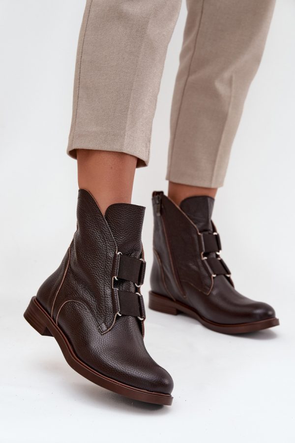 brown Boots model 222966 Step in style