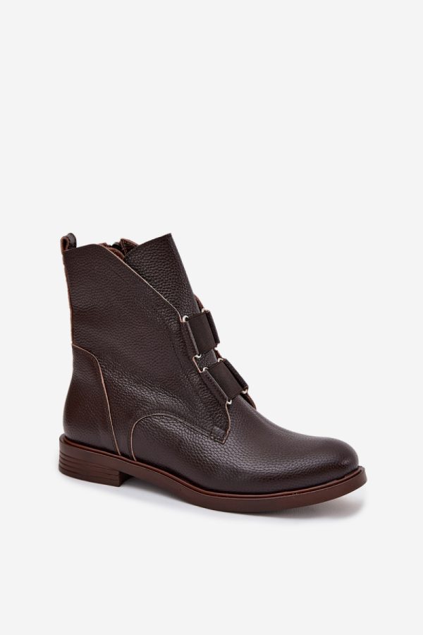 brown Boots model 222966 Step in style